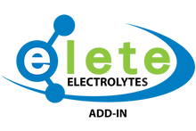 Elete electrolytes add-in logo for supplements health products
